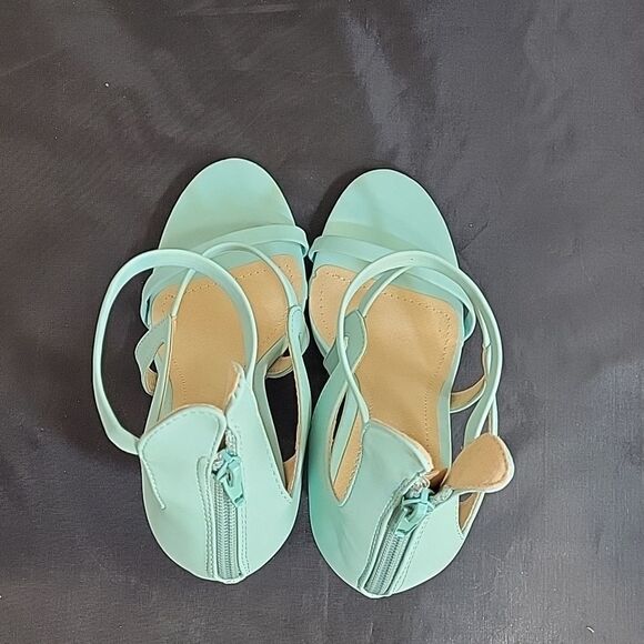 KAYLEEN BY LOS ANGELES ANKLE AND INSSTEP STRAP BACK ZIP CLOSURE WOMEN"S … - Picture 7 of 14